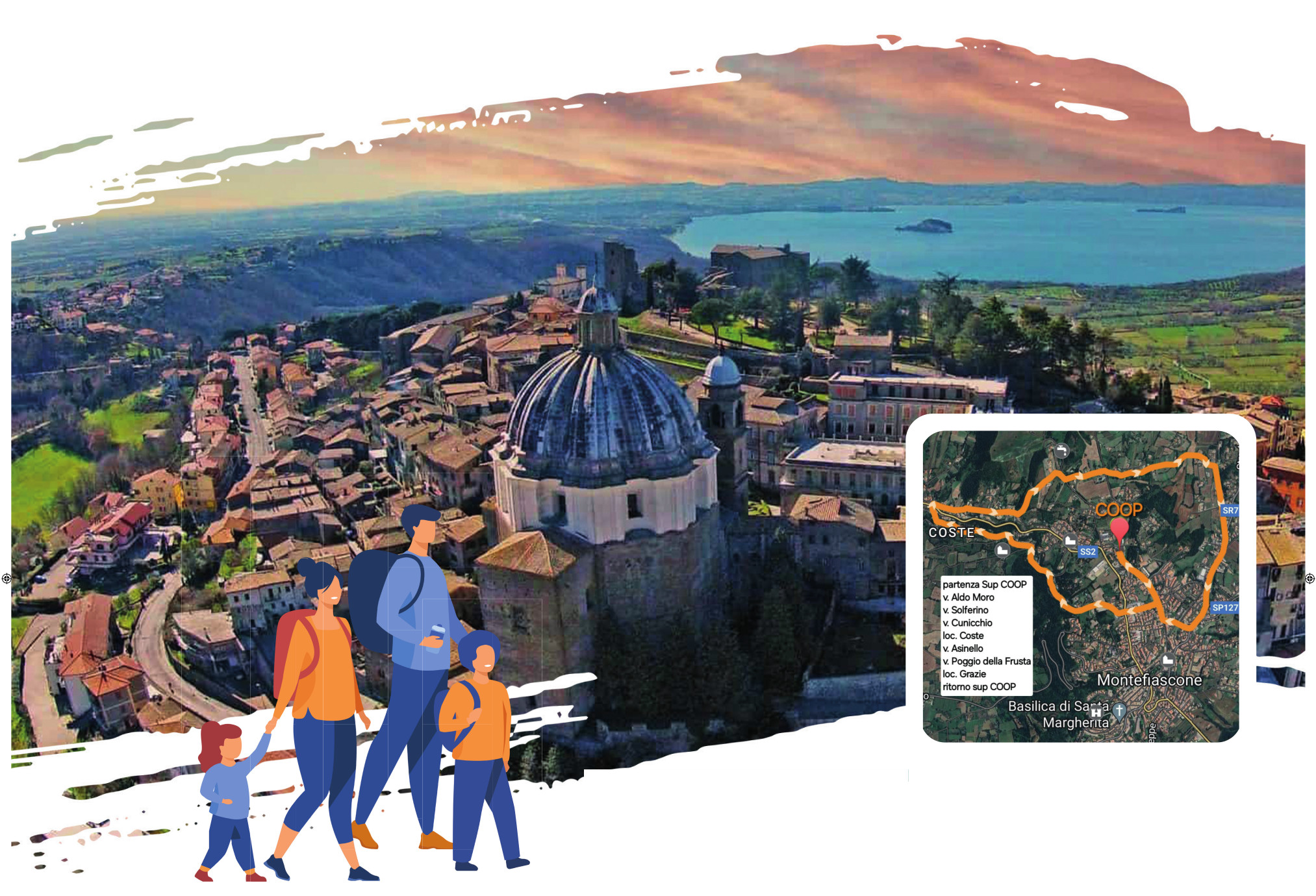 Trekking Solidale a Montefiascone.